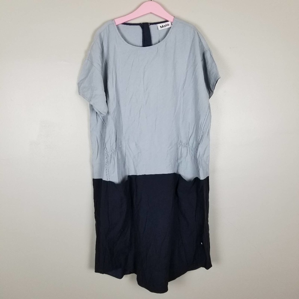 Molo clea dress, pearled blue, size 12 / 13